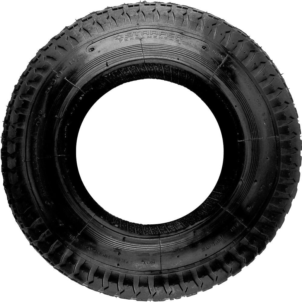 Pneu 350X8 sem Câmara Starfer 2 Lonas - Suporta 120Kg | 11053025