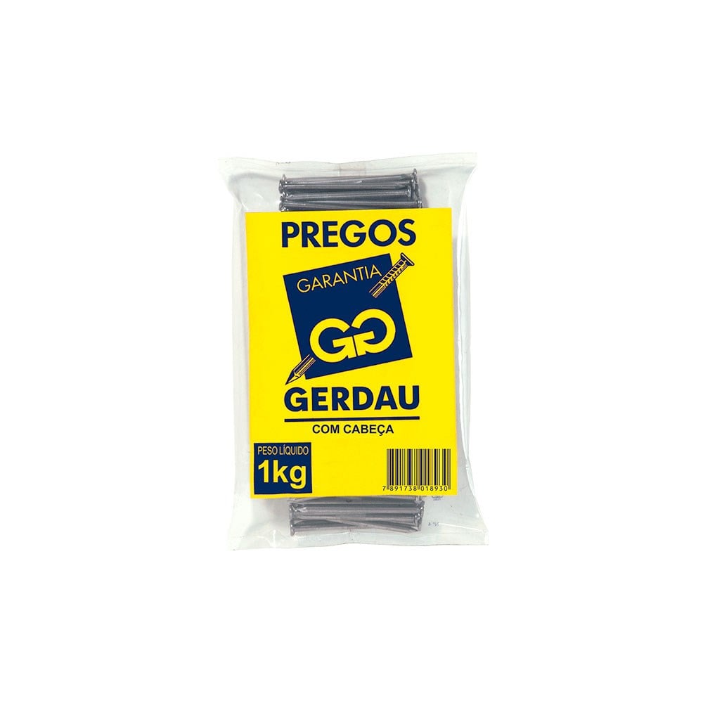 Prego Gerdau com Cabeça 20X48 Kg 117000243