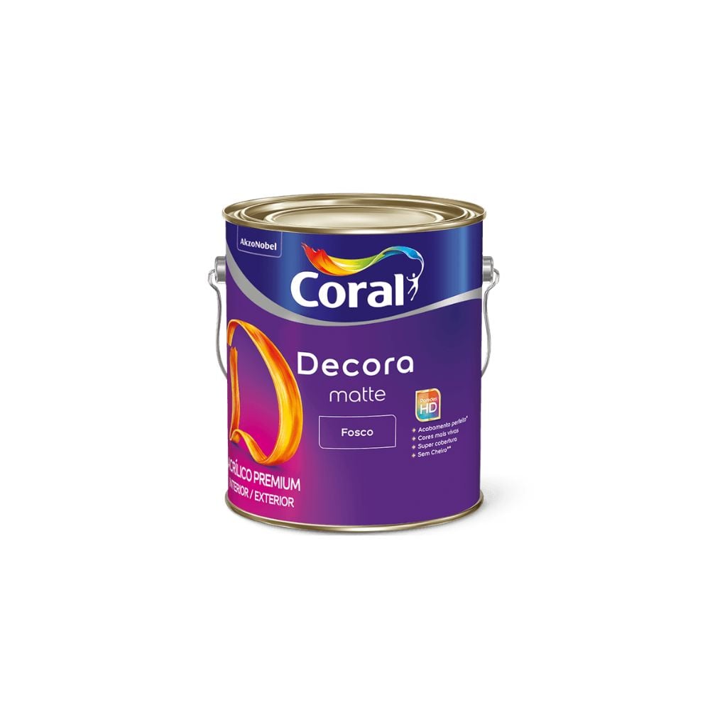 Tinta Acrílica Verde para Parede Fosca 3,2L Coral - Caminho do Jardim - imagem 1