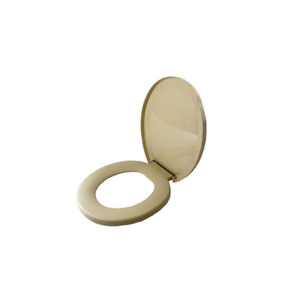 Assento Sanitário Amanco Mundial Areia - Oval Soft Close | 10506