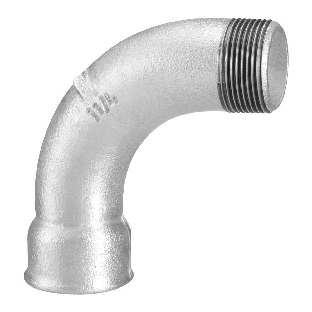 Tupy Curva Macho/Fêmea Ferro Galvanizado (E)1" 122400733