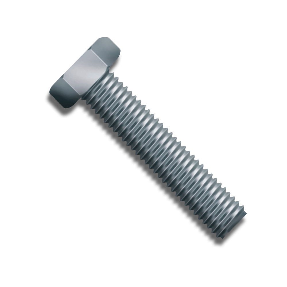 Parafuso Sextavado Zincado Jomarca (38) 3/8 X 3.1/2 Rosca Interia 100 Peças | 5928