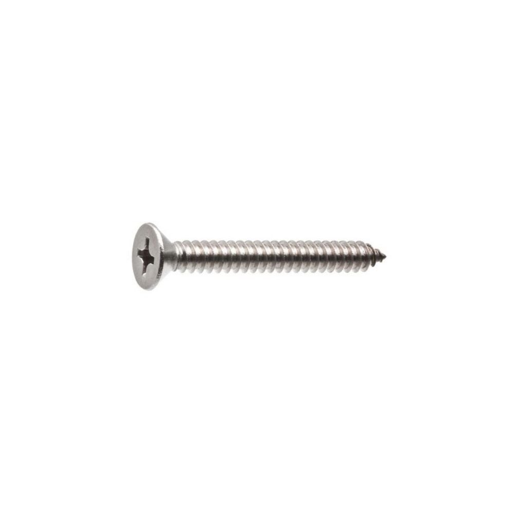 Parafuso Auto Atarrachante Inox Cabeça Chata Philips Jomarca 4.8 X 50 100 Peças 31733/26541 - imagem 1