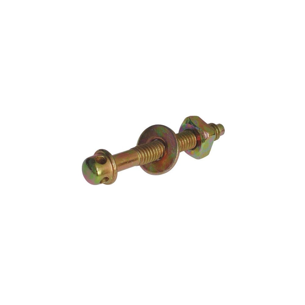 Parafuso Cama Bicro com Furo 5/16x120mm 100 Peças | 7886