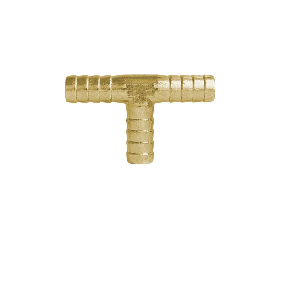 Tee Emenda Ar e Água Zamac 1/4" 10160E