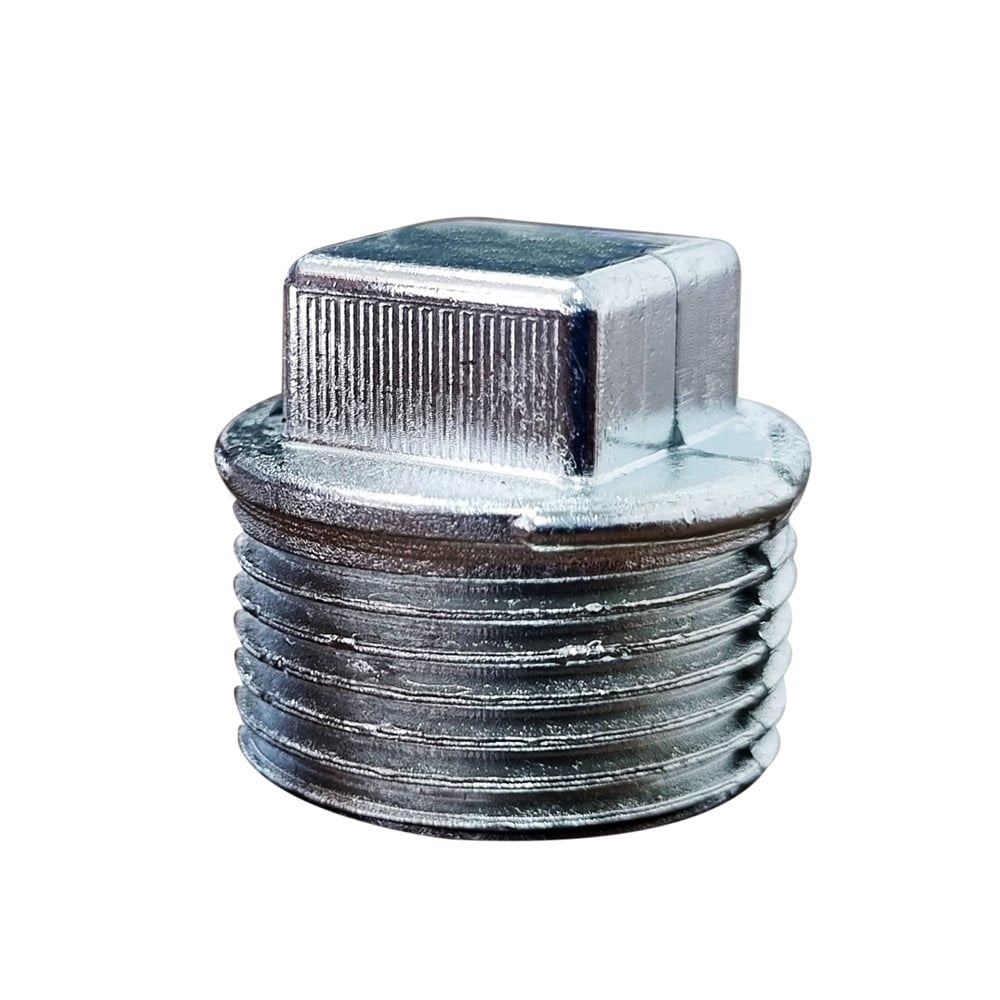 Plug Zamac Cromado 3/4" Rosca Rosca Macho Cromado 10639CRE