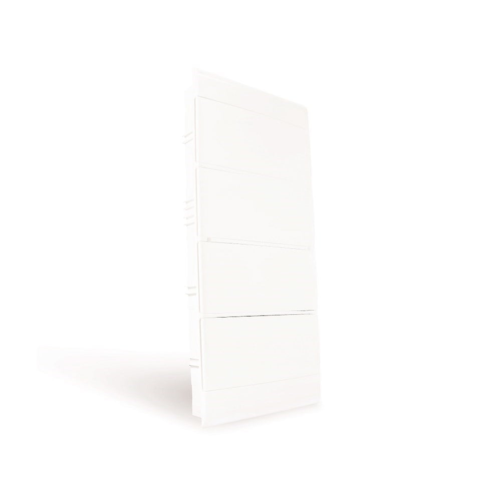 Centrinho Steck Ouro Embutir 48 DIN Porta Branco SCE48PO
