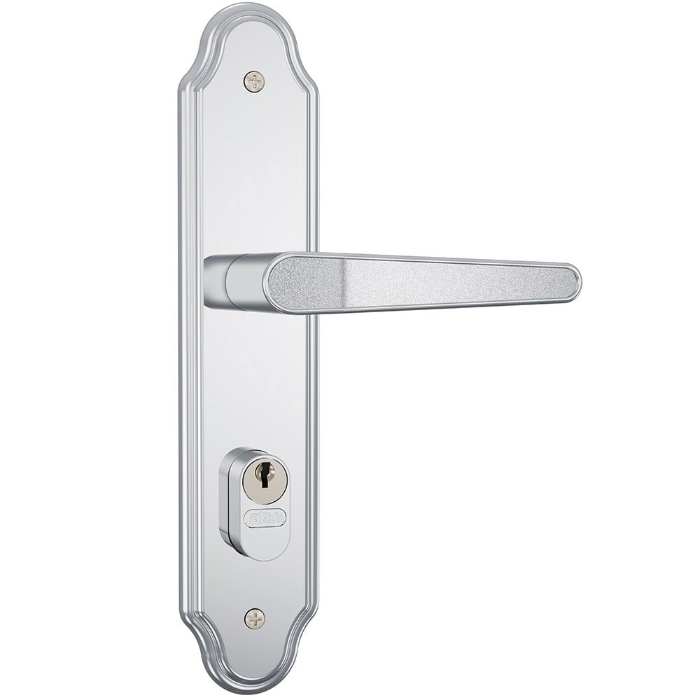 Fechadura Stam 803/03 Externa Inox Alavanca 35012