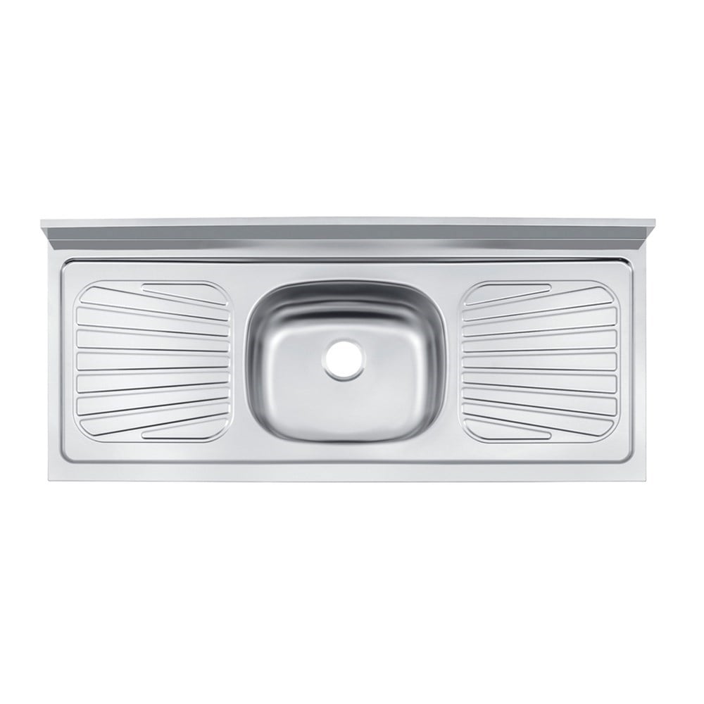 Pia Inox Tramontina 1.20M para Cozinha Furo 3.1/2" 93041556