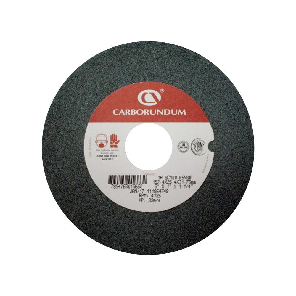 Rebolo Carborundum Widea 6x1" GR100 69083165844