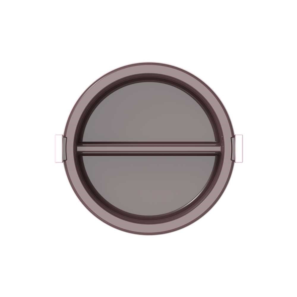 Marmita Térmica Tekcor com Presilha 2 Divisão 1.5L Bege 09003.1296.12