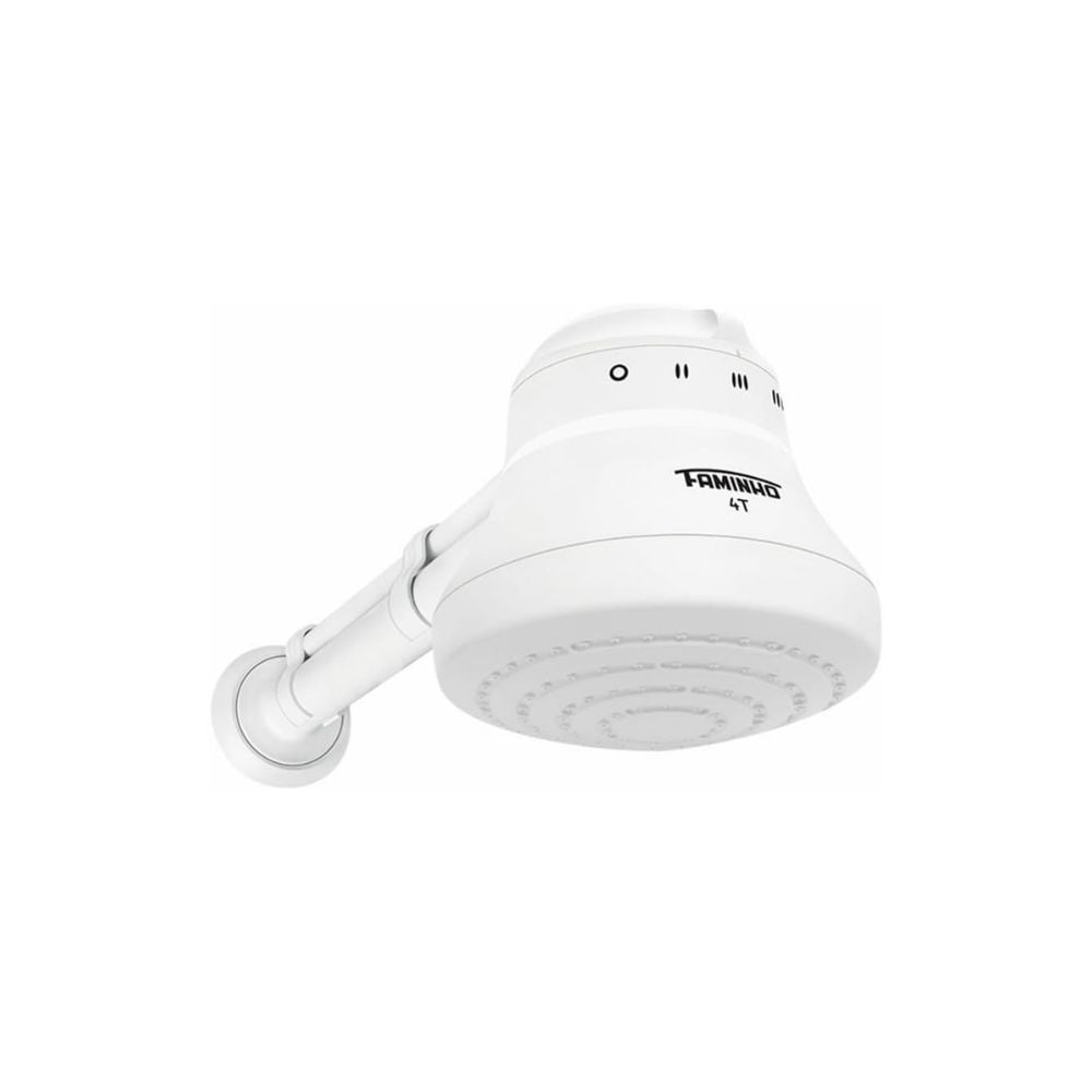 Ducha Fame Faminho 4 Temperaturas Branca 127V 5400W com Cano | 002.3860.1 - imagem 1