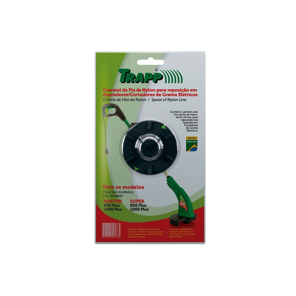 Fio Nylon 1.8mm/ 8m Trapp 800W Plus 2120331