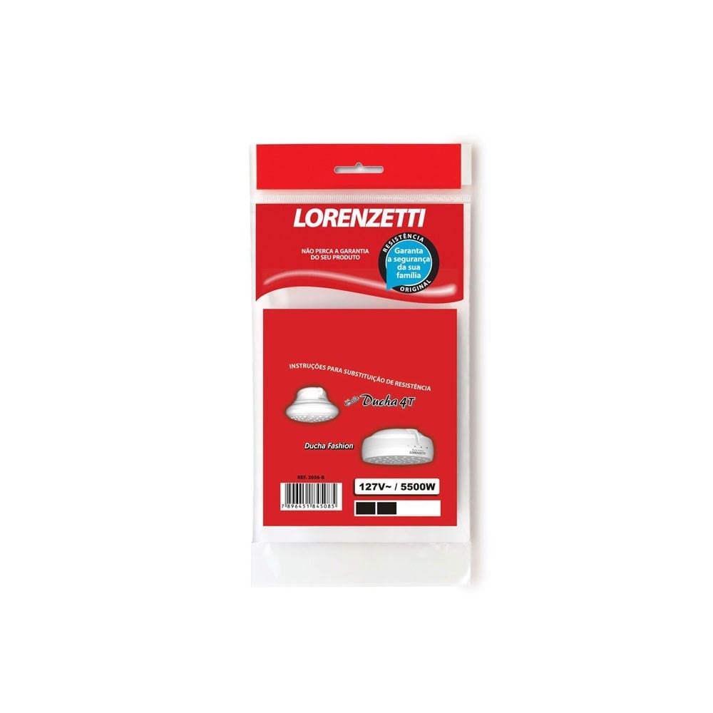Resistência Lorenzetti Bella/Fashion 127V 5500W 3056B 7589072
