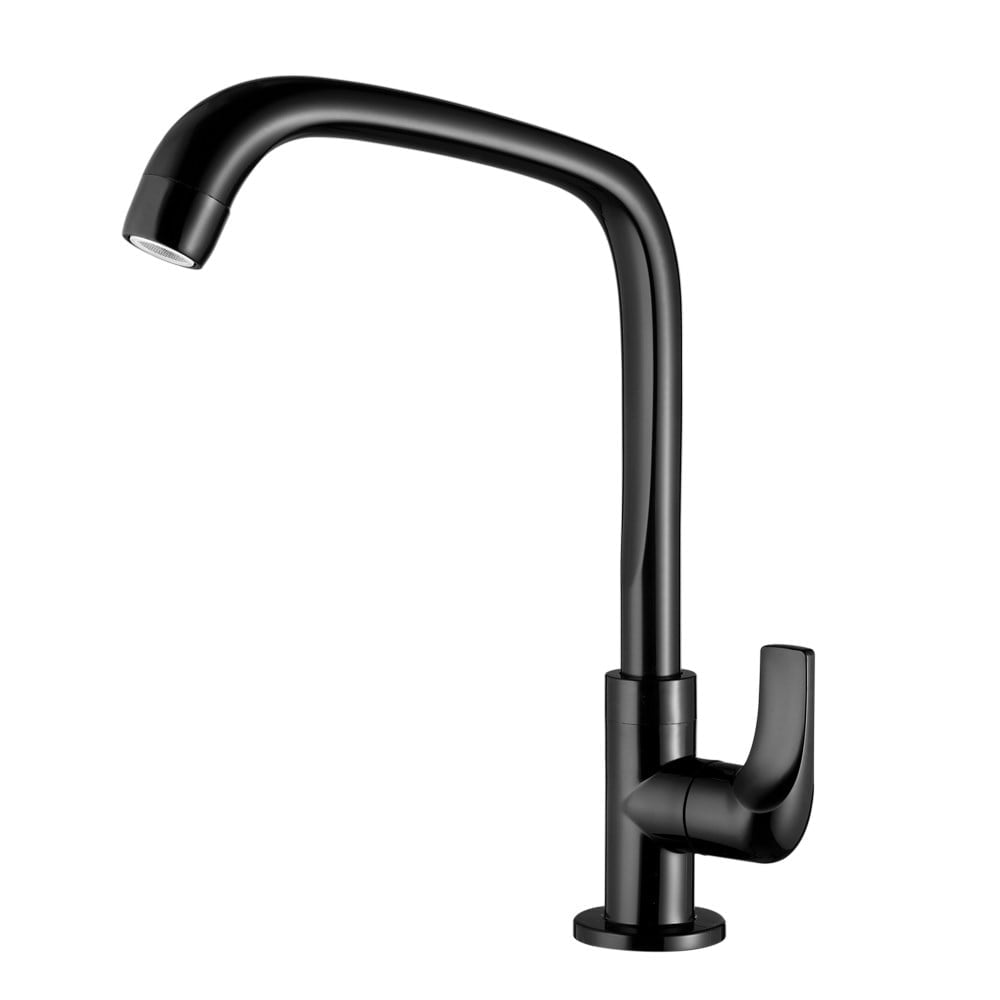 Torneira ABS Bica Móvel Mesa Lorenzetti 1/4V 1167 F61 Preta 7111082