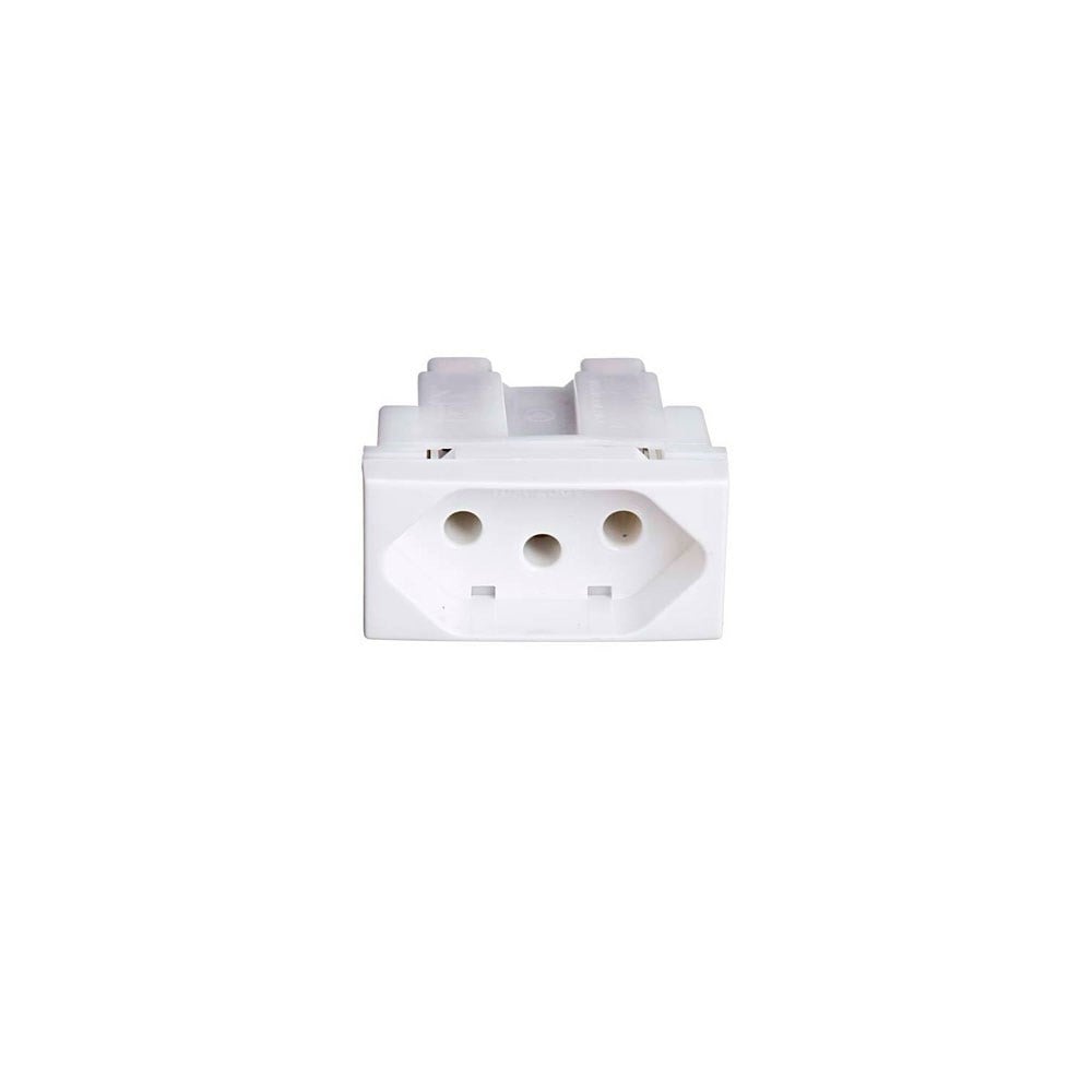 Módulo Alumbra Siena Branco (Tomada 20a Branco) 6088 - imagem 1