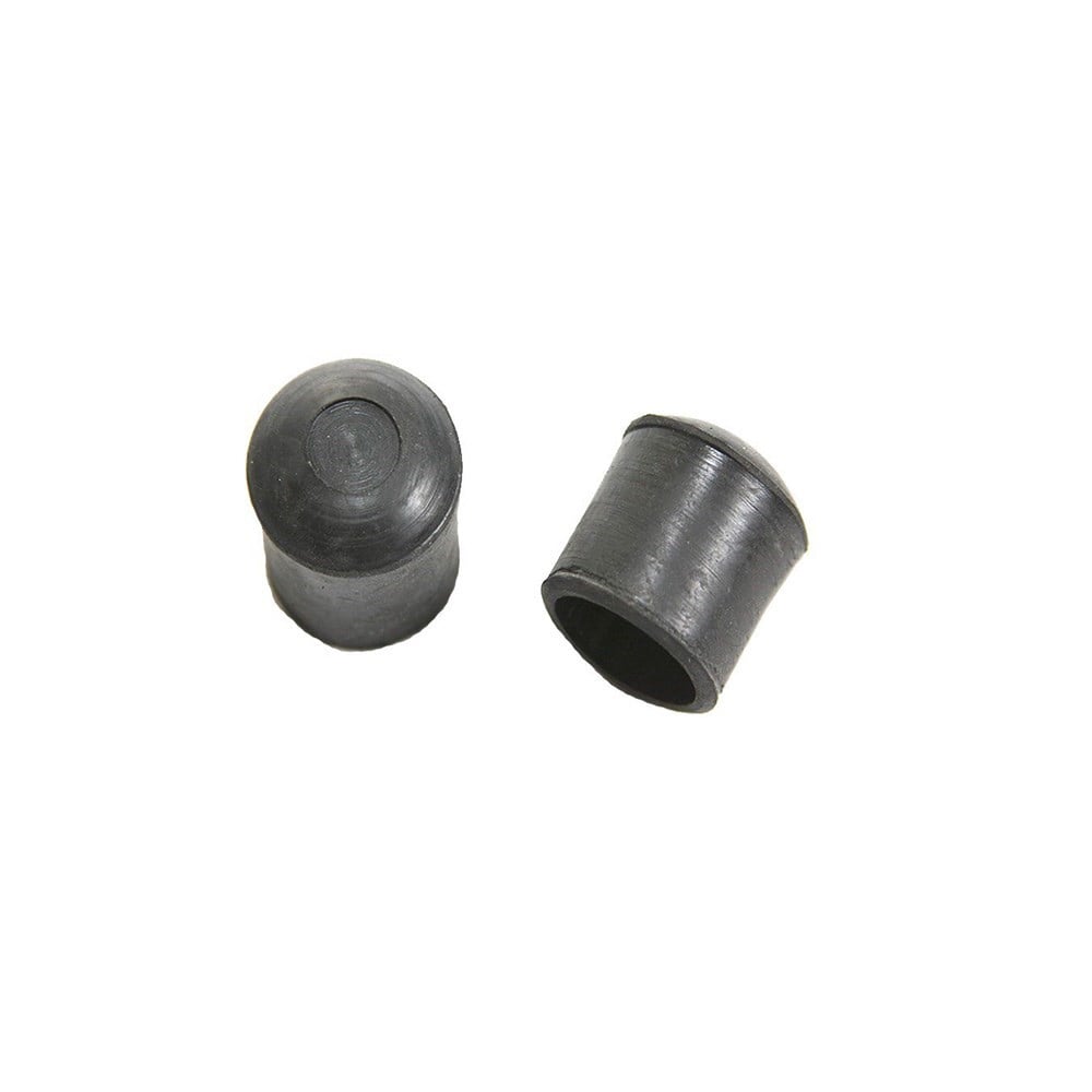 Ponteira Cadeira Forsan Borracha Preta (D)5/8" 8 Peças 0052CP