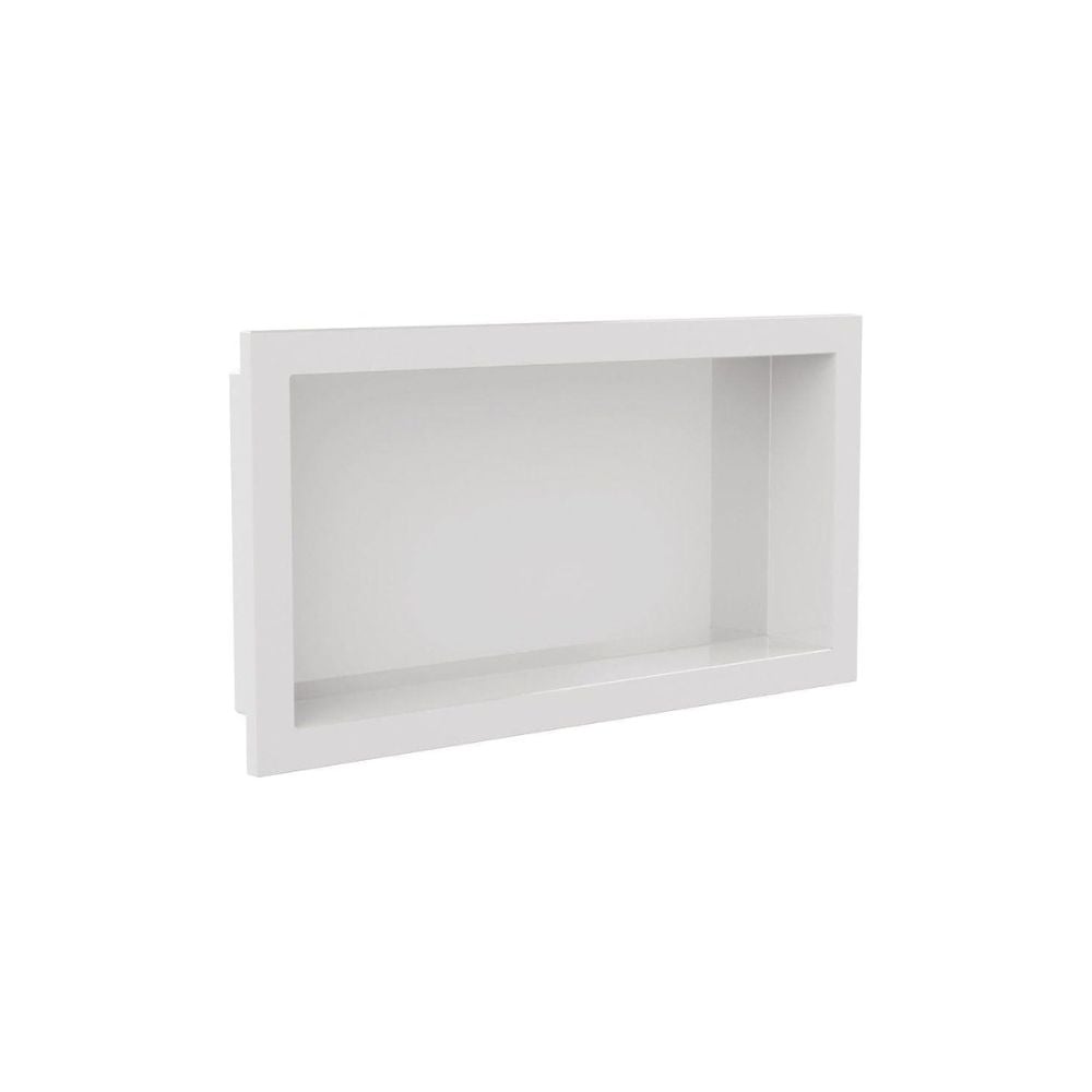Nicho PVC Parede 30x60cm Branco Mebuki - imagem 1