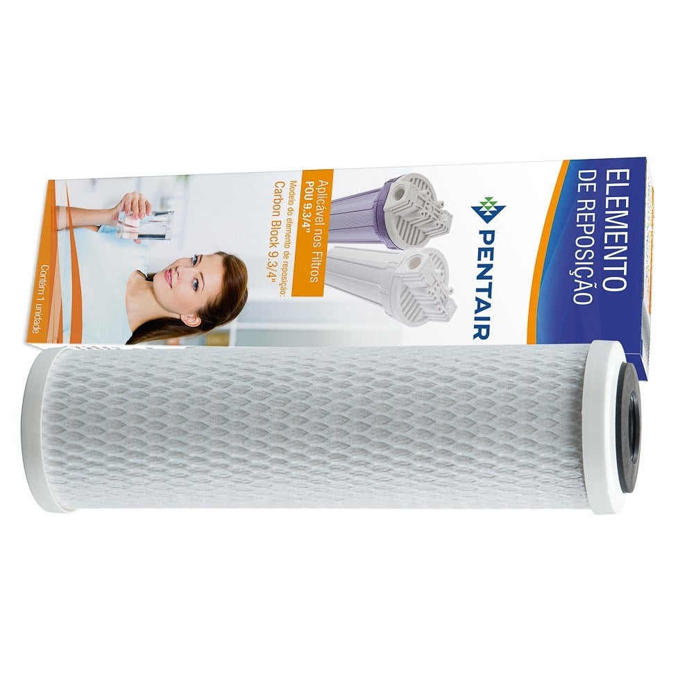 Vela Filtro Hidrofiltros 9.3/4" 120L Carvão Ativado 902-0009
