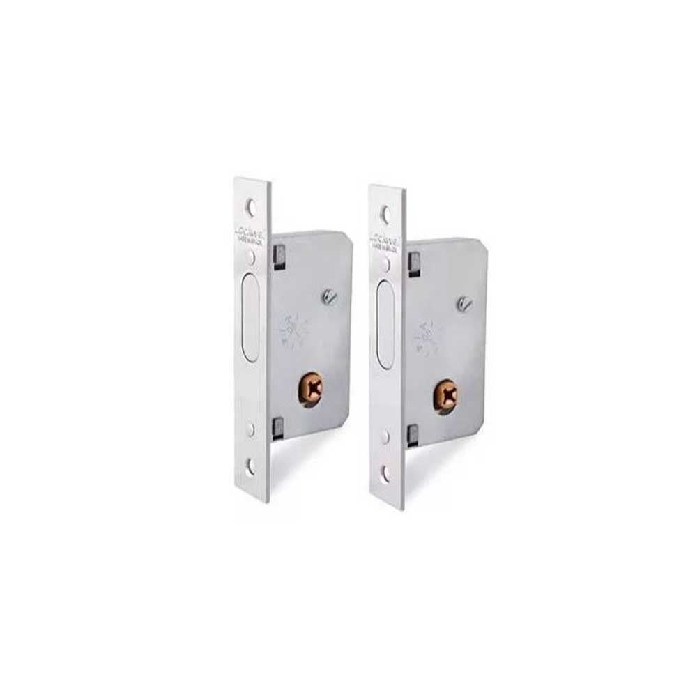 Trava de Segurança Lockwell Quádrupla Dupla Inox | 92112