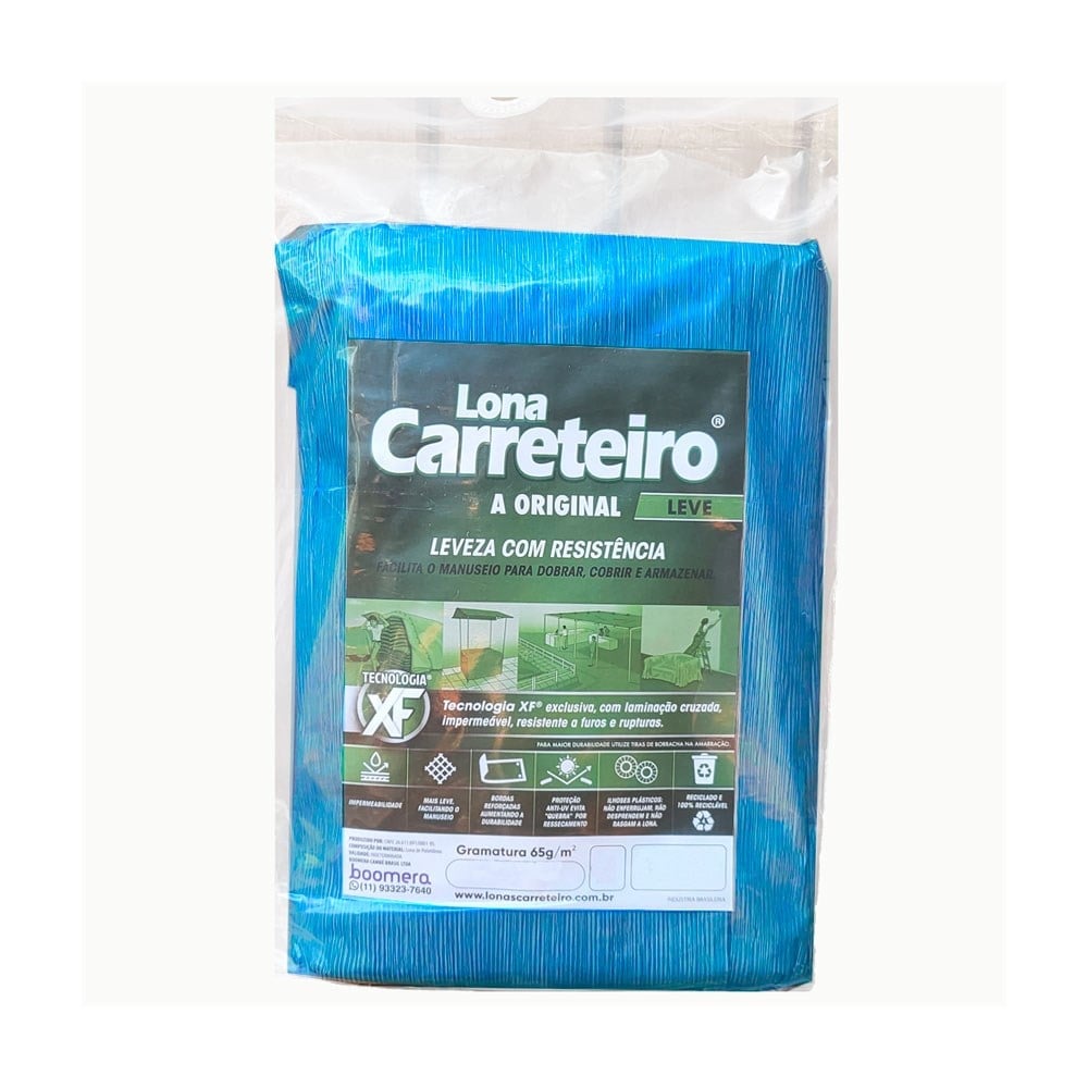 LONA CARRETEIRO ITAP/BOOMERA AZUL 7 X 6M 65MIC 9000255.PA