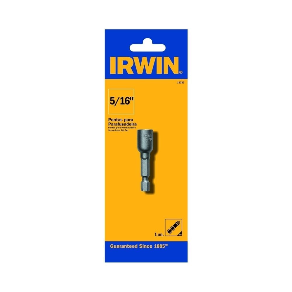 Soquete Magnético Irwin Parafuso 5/16 IW13787