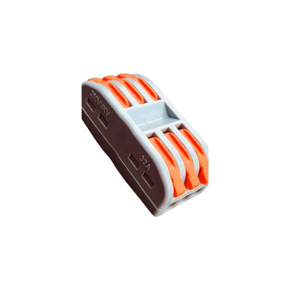 Conector Emenda Asantos Flow 32A 3POLO 0.5A4MM 2 Peças 3223