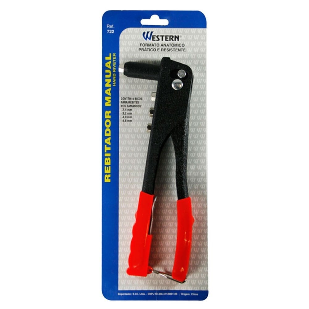 Alicate Rebitador Western - 4 Bicos | 722