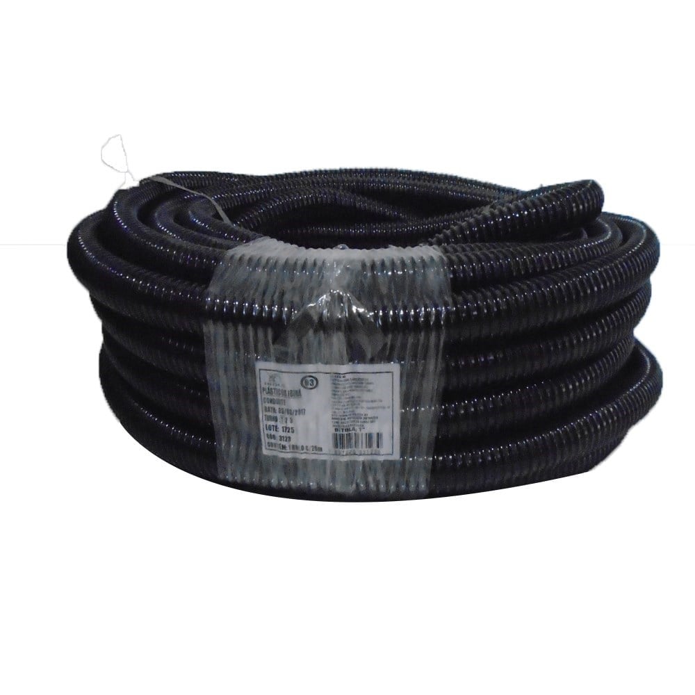 Eletroduto Espiralado Ibira Espiraflex 1 Polegada 25m | 163414