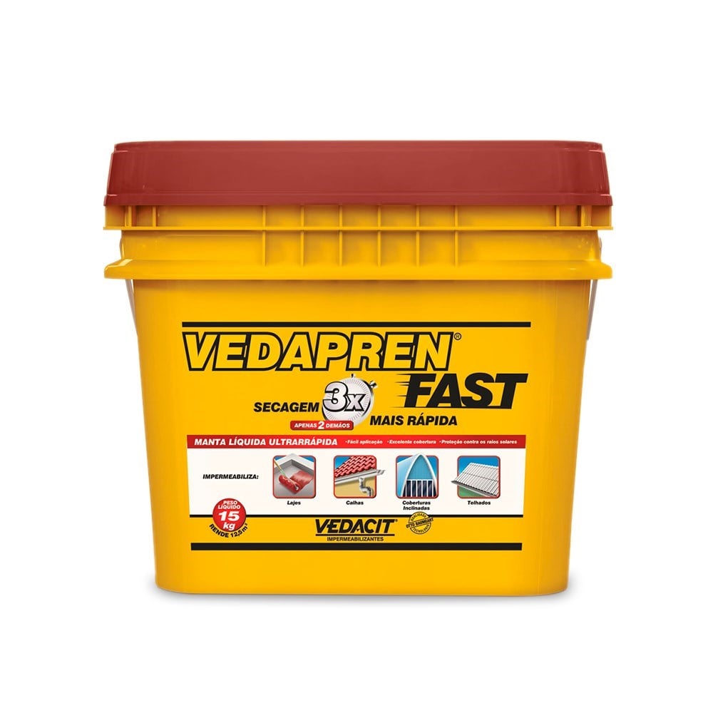 Manta Líquida Otto Baumgart Vedapren Fast Concreto 5KG 121860