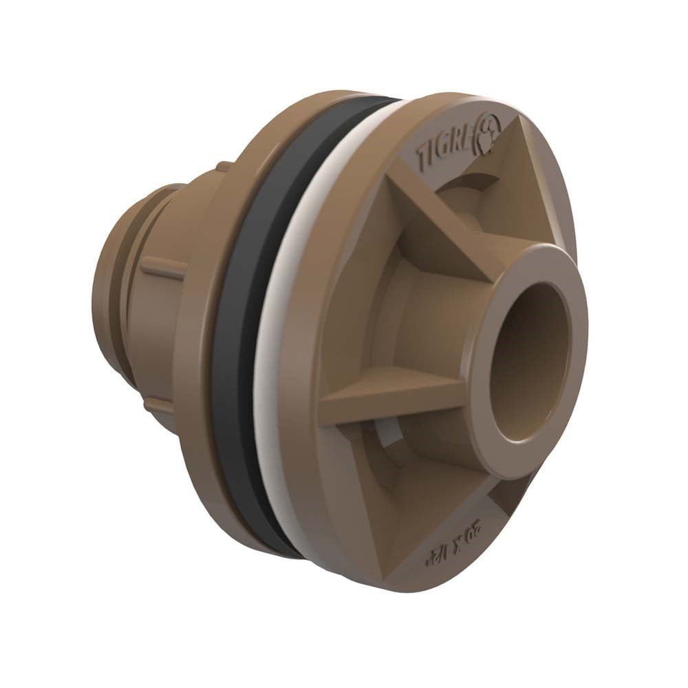 Adaptador Marrom Tigre com Flange 60m 22002503