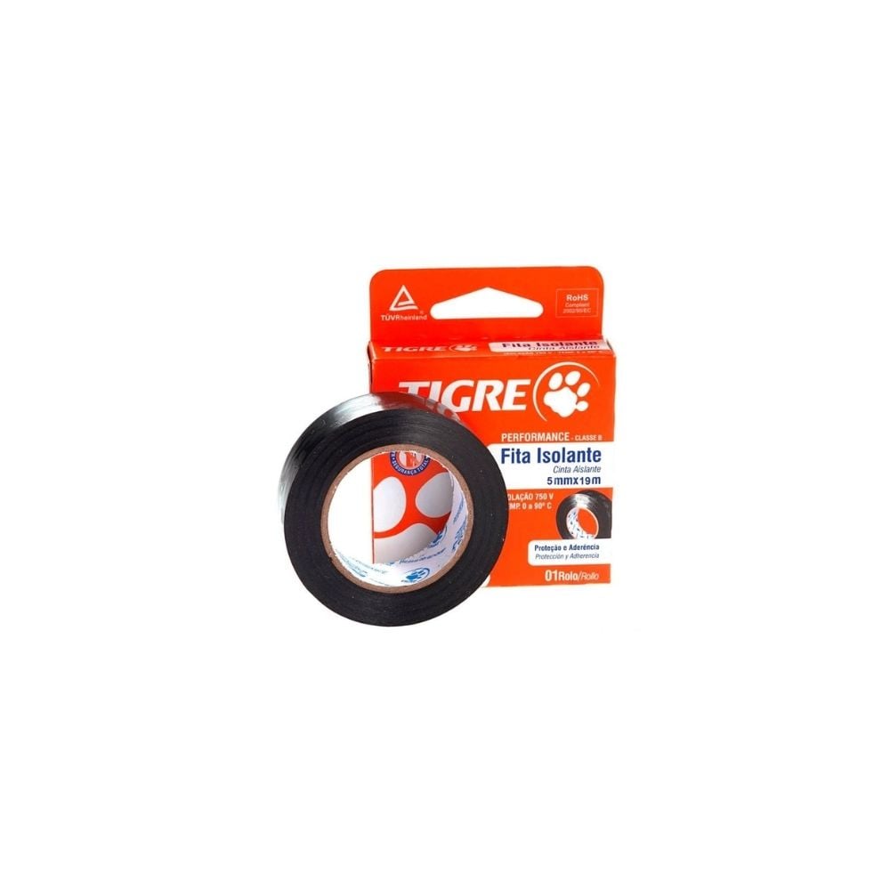 Fita Isolante Tigre 5m X 19mm 54502354