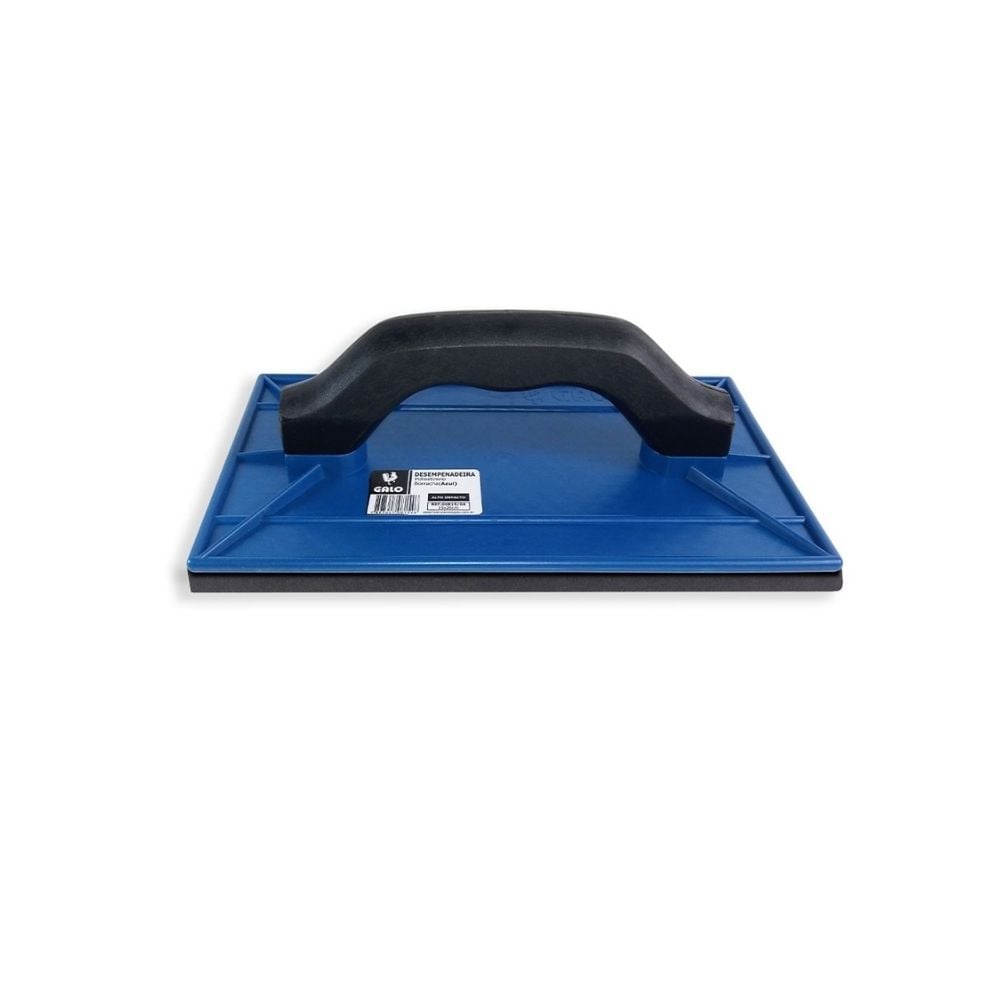 Desempenadeira PVC Galo Lisa com Borracha 150x260mm Cabo Fechado | 815/04