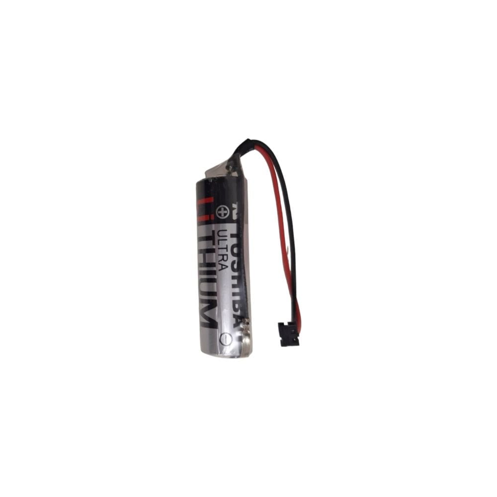 Bateria Toshiba 3,6V Ultra Lithium Conector Preto Original - imagem 1