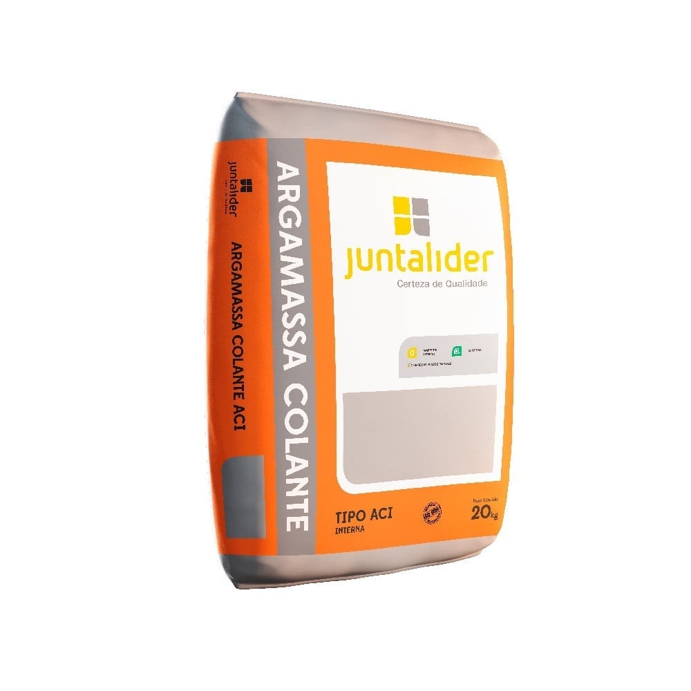 Argamassa Colante Juntalider Cinza AC1 Uso Interno 20Kg | 9010000005