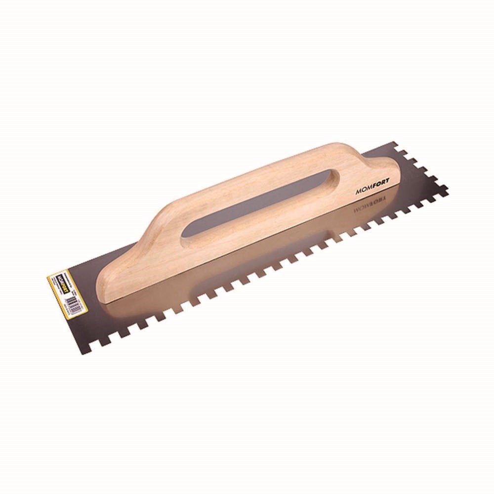 Desempenadeira Aço Momfort Dentada 12x48cm 801002