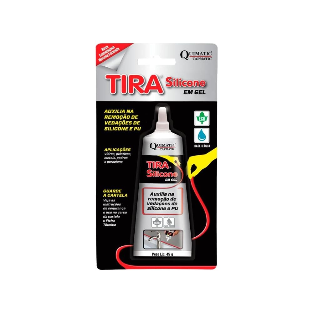 Tira Silicone Quimatic - 45g Bisnaga | TS0