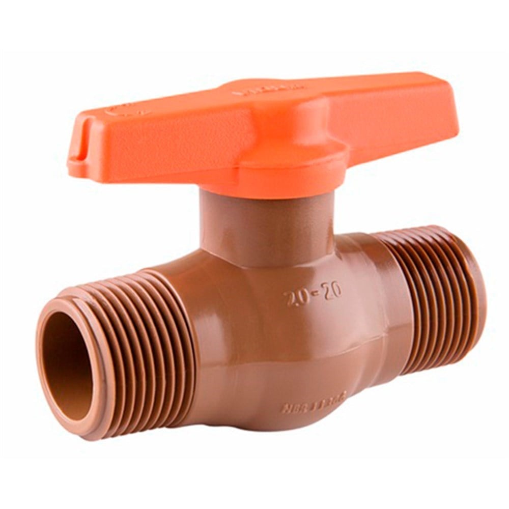 Registro Esfera PVC Viqua Rosca Externa 1/2" 3010101