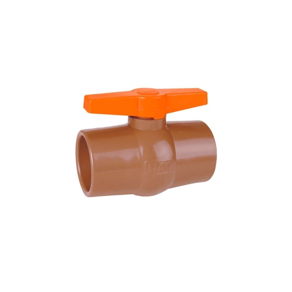 Registro Esfera PVC Viqua - 75mm Liso Liso | 1030107