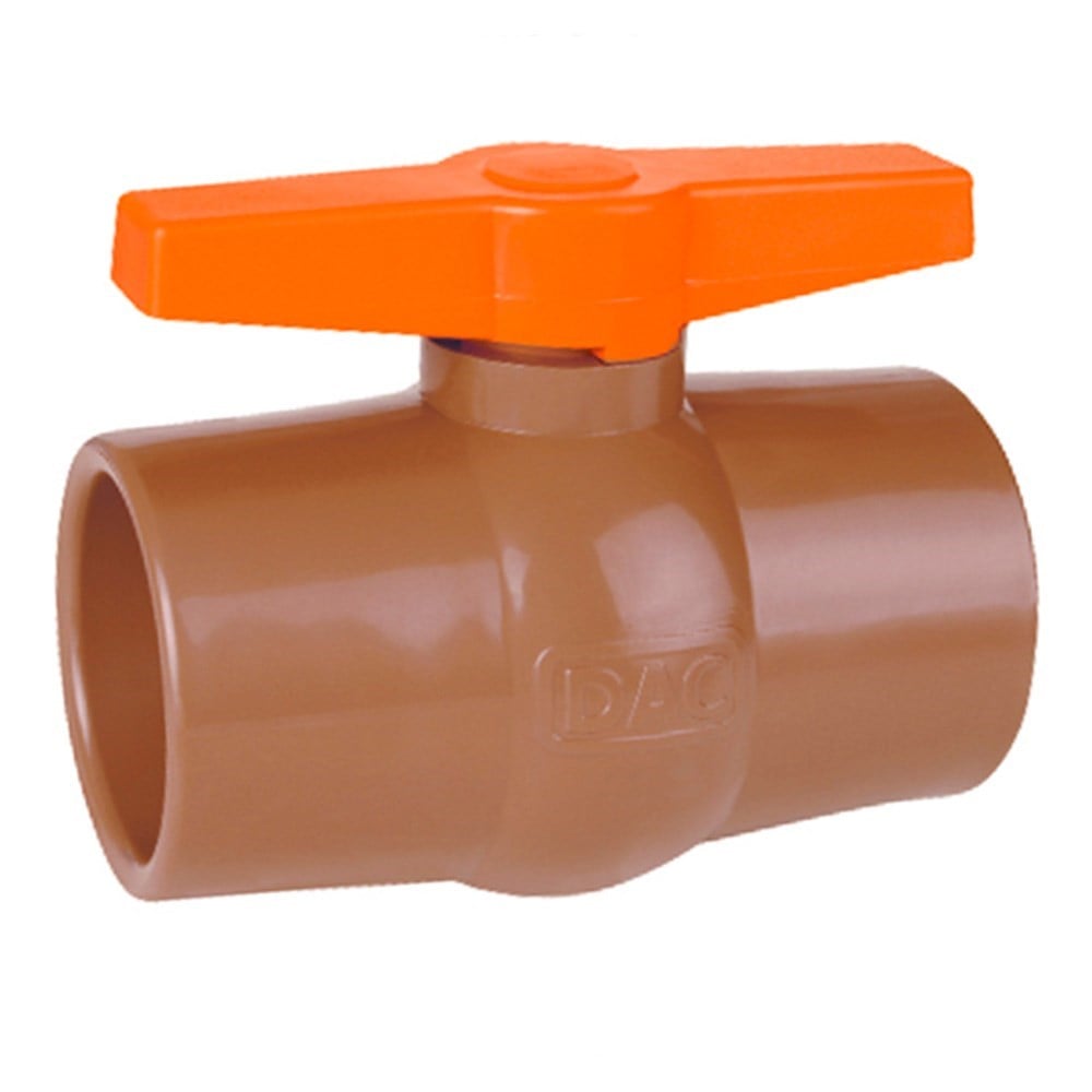 Registro Esfera PVC Viqua 1/2" Rosca Rosca 1030201