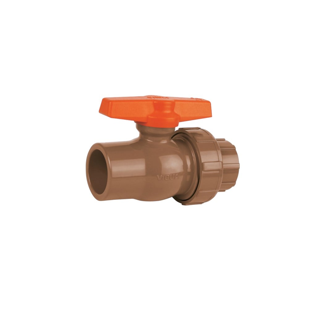 Registro Esfera PVC Viqua com União 50mm 1070503