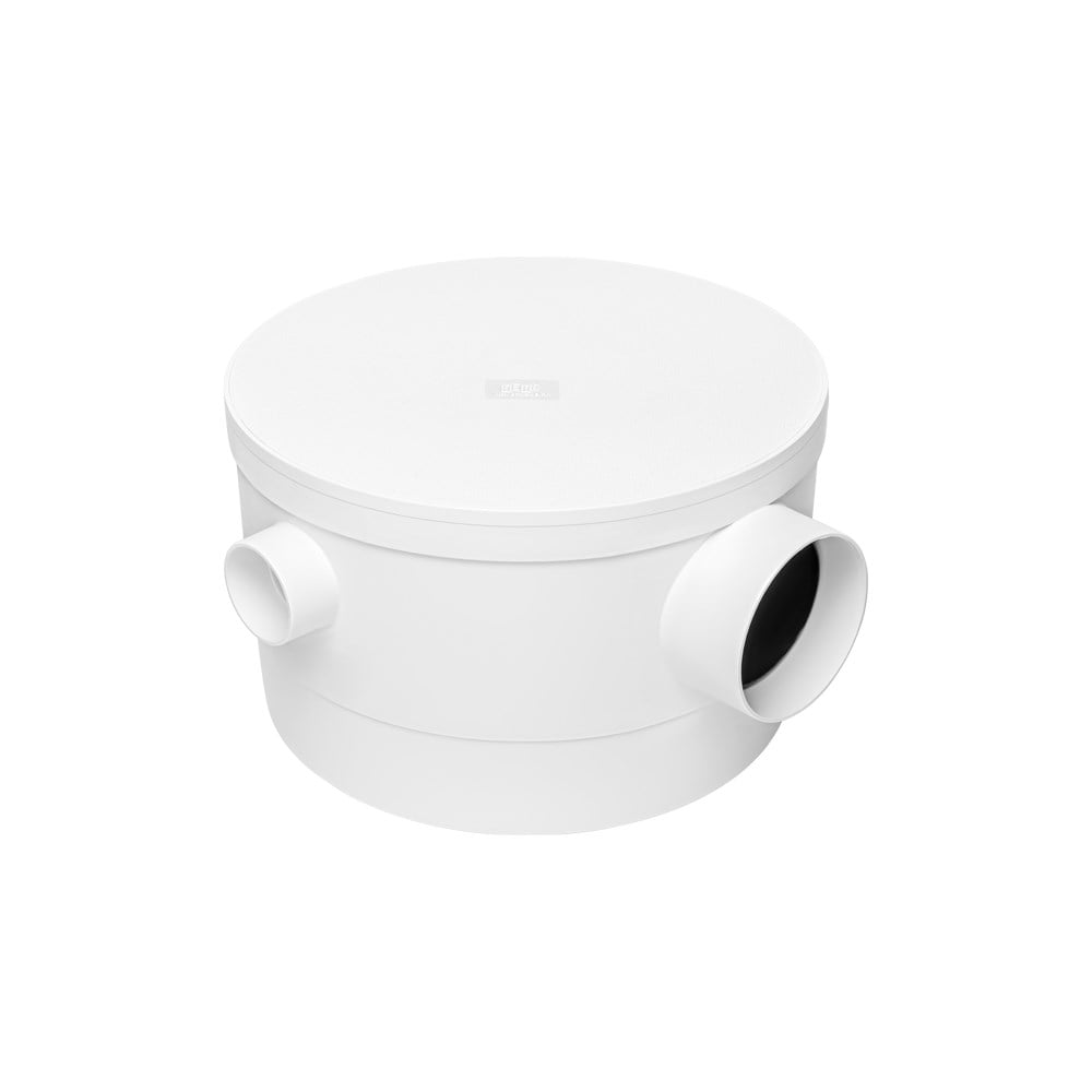 Caixa Sifonada Herc Branca Redonda 250x150x75 275