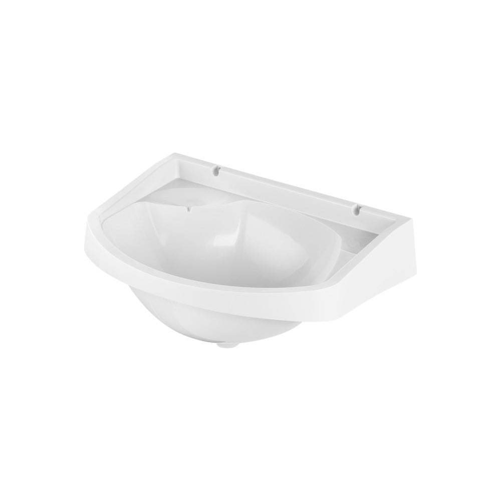 Lavatório Plástico Herc Pequeno 34 X 25 Branco 2620
