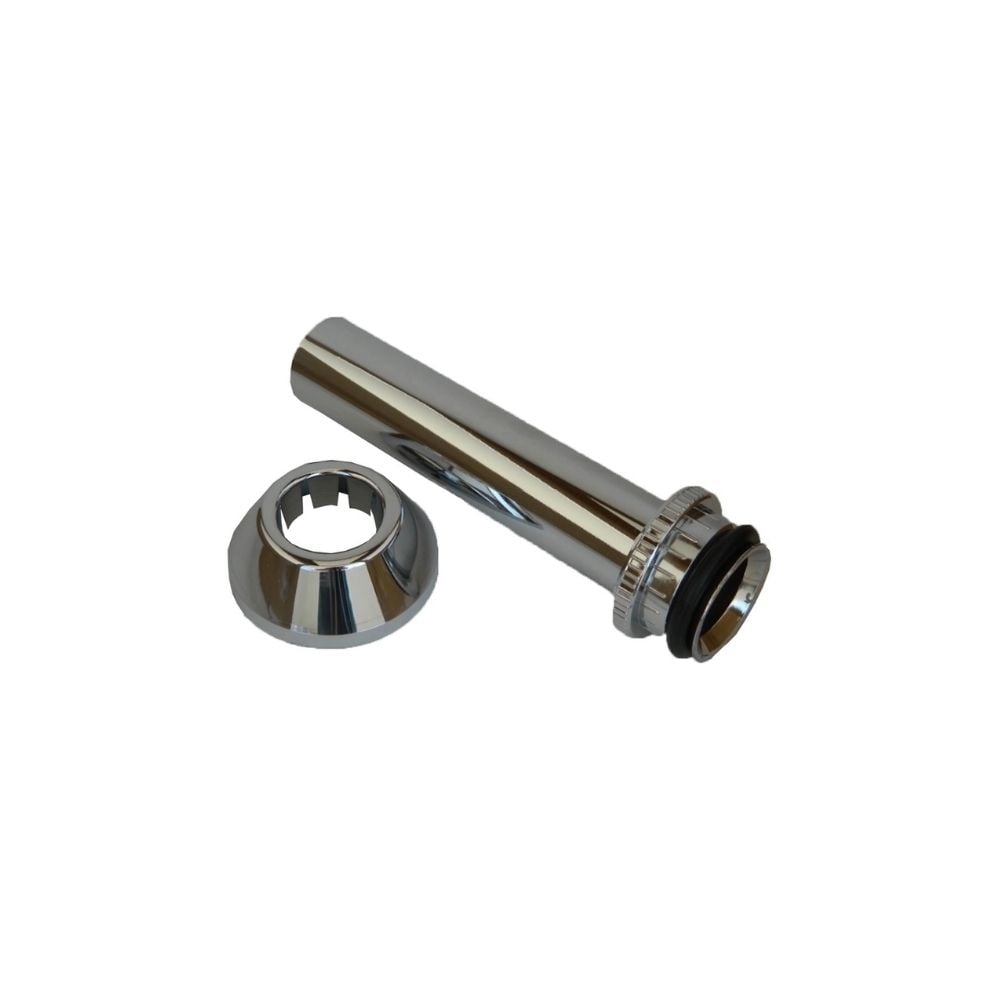 Tubo Ligacao Dacunha ABS Ajustável Cromado 20cm 7898076890020 - imagem 1
