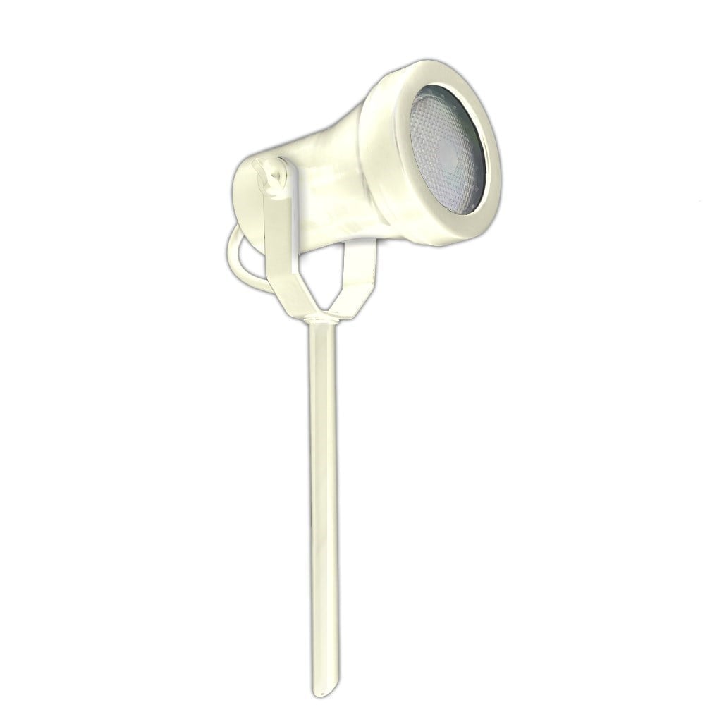 Espeto para Jardim Ideal Alumínio com Tampa Branco 3427