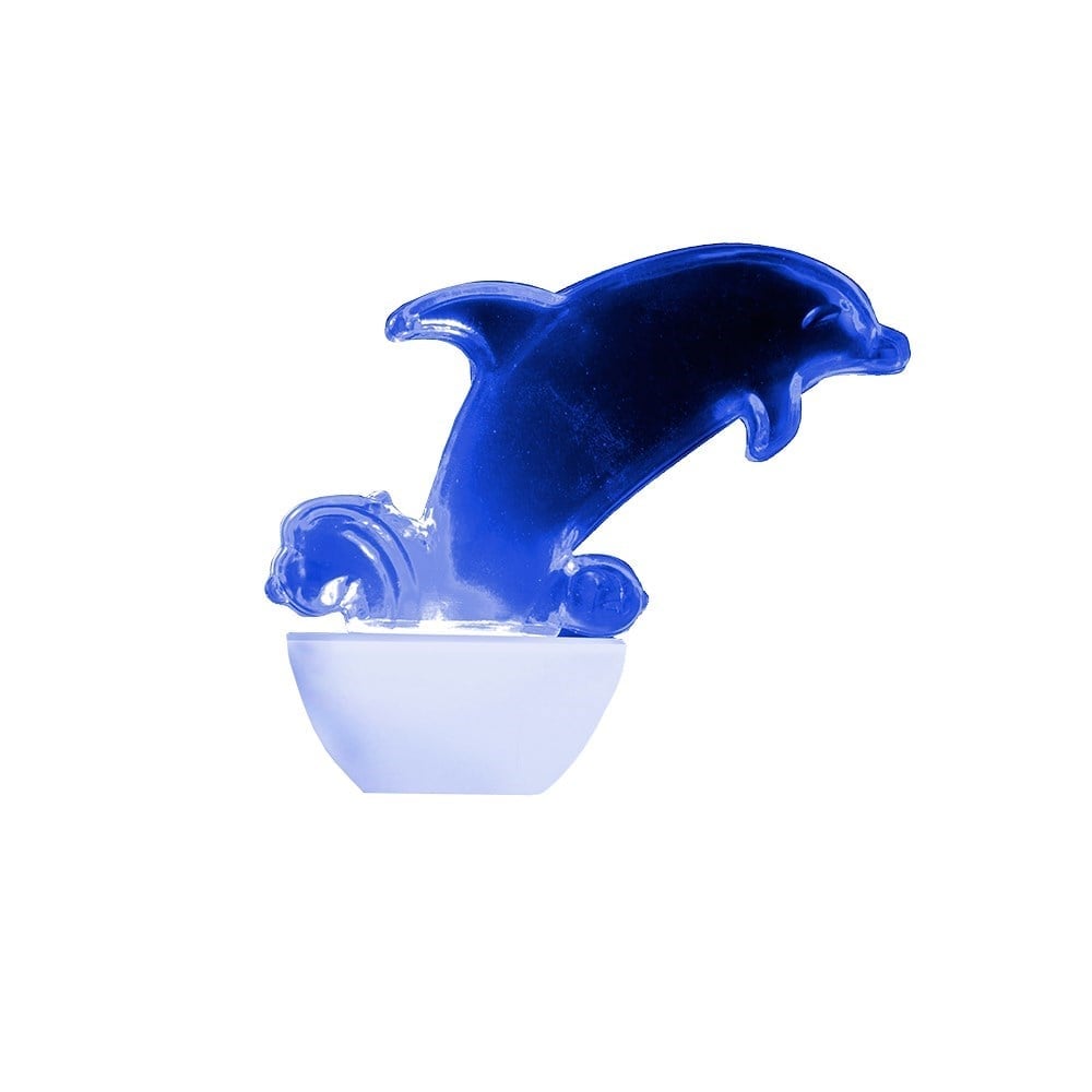 Abajur Noturno Brasfort LED Golfinho 127V Azul | 8667