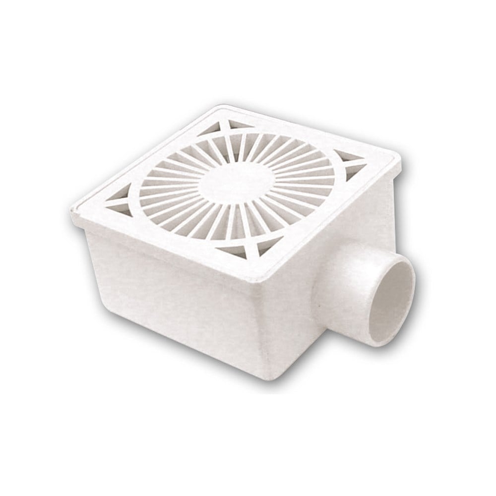 Ralo Sifonado Grap Quadrado Branco 1337