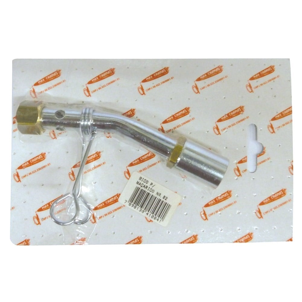 Bico Maçarico Maxchamas N2 para Refrigeracao 7898130000044
