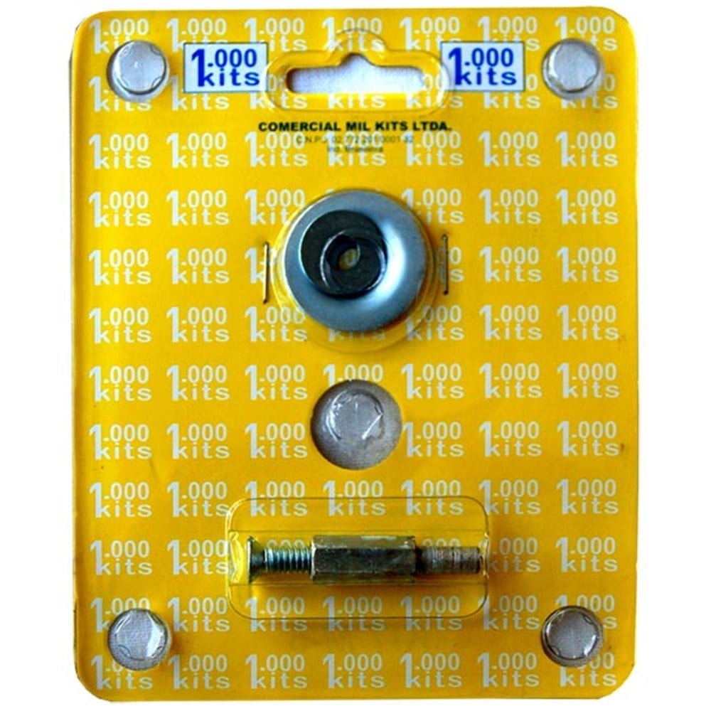 Adaptador Disco de Borracha 1/4" Milkits Cartela 1 Peça | M5
