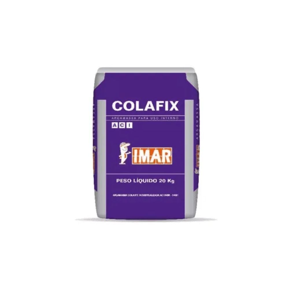 Cimentcola IMAR Interna ACI Cinza 20kg - imagem 1